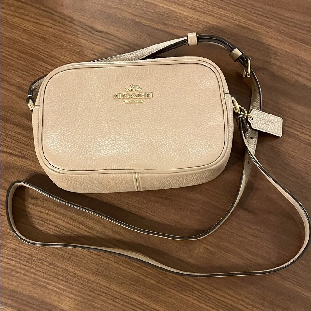 Coach Beige Crossbody Bag - Picture 3 of 5